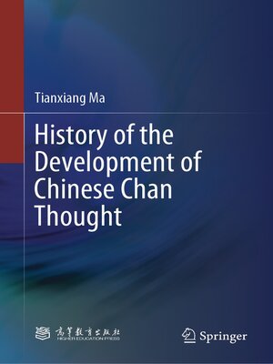 cover image of History of the Development of Chinese Chan Thought